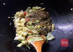 包菜粉条的做法图解8