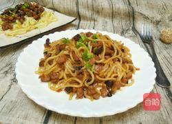 香菇炸酱面的做法图解10