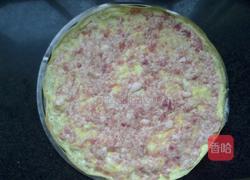 肉馅蛋卷的做法图解4