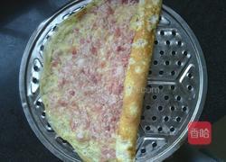 肉馅蛋卷的做法图解5