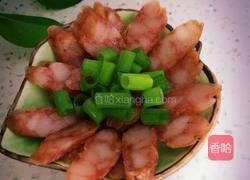 腊肠炖干豆角的做法图解2