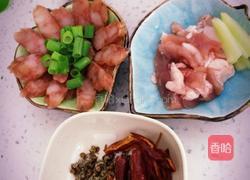 腊肠炖干豆角的做法图解6