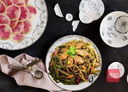 腊肠炖干豆角的做法图解20