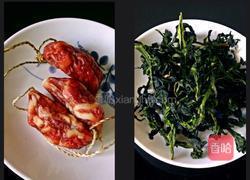 香肠菜饭的做法图解1