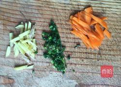 茄子烧豆角的做法图解2