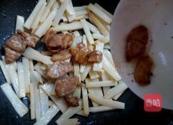 竹笋炒肉的做法图解8