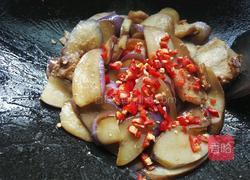 五花肉烧茄子的做法图解8