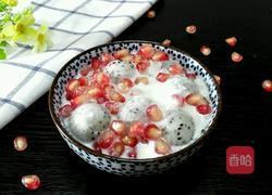 石榴火龙果酸奶沙拉的做法图解6