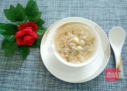 荷叶绿豆粥的做法图解4