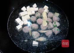 白菜丸子汤的做法图解6