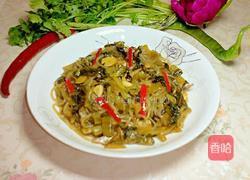 酸菜炒粉条的做法图解8