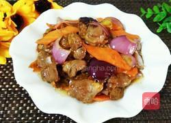 火爆鸡心的做法图解12