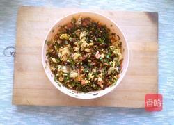 韭菜鸡蛋木耳火腿饺子的做法图解11