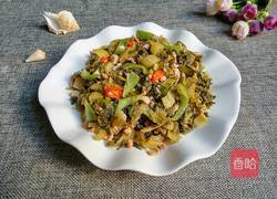 水腌菜炒肉的做法图解8
