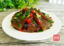 炒焖子的做法图解8