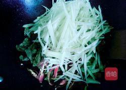 肉丝炒子姜的做法图解4