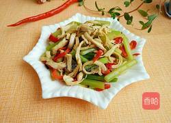 炒鸡丝的做法图解11