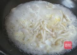 白玉菇鸡蛋汤的做法图解6