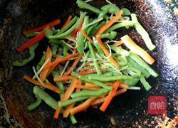 炒肉拉皮的做法图解8