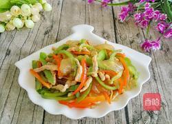 炒肉拉皮的做法图解11