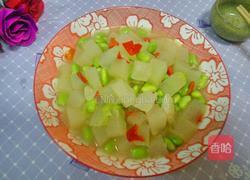 毛豆烧冬瓜的做法图解8