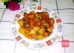 土豆烧猪肉的做法图解7