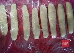 酸奶萌兔火腿面包的做法图解6