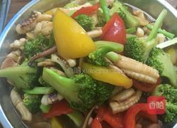 鱿鱼花卷的做法图解5