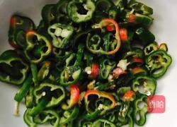 面煎辣椒的做法图解3