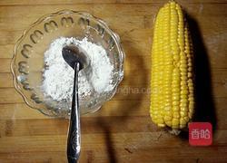 甜脆玉米烙的做法图解1