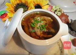 松茸瘦肉汤的做法图解6