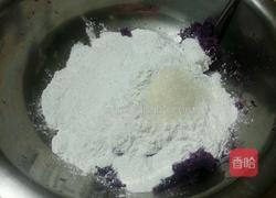 紫薯糯米滋的做法图解5