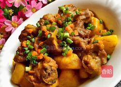 咖喱土豆炖排骨的做法图解7