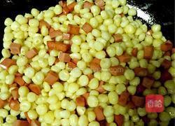 彩色火腿玉米粒的做法图解4