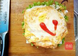 火腿鸡蛋三明治的做法图解17