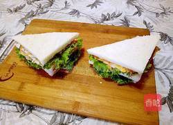 火腿鸡蛋三明治的做法图解22