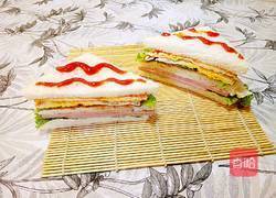 火腿鸡蛋三明治的做法图解23