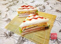 火腿鸡蛋三明治的做法图解24