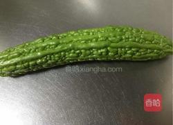 煎酿苦瓜的做法图解2