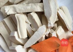 炒豆干的做法图解2