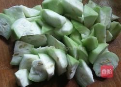 八角瓜炒蛋的做法图解2