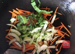 青菜炒年糕的做法图解7