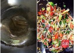 可爱黑白米炒饭的做法图解5