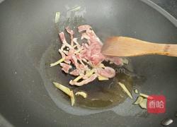肉丝炒黄秋葵的做法图解5
