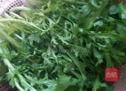 蒜汁麻酱拌苦菊的做法图解2