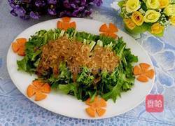 蒜汁麻酱拌苦菊的做法图解6