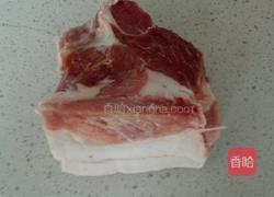 简易红烧肉的做法图解1