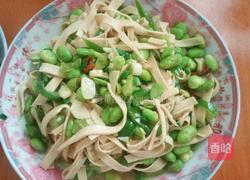 青豆炒千张的做法图解5