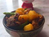 土豆芸豆炖排骨