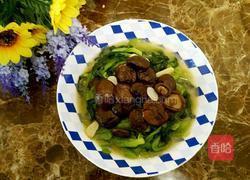 香菇炒油菜的做法图解10